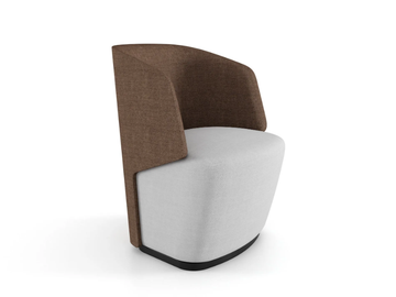 EMBRASSE CONVERSATION - Fabric easy chair with armrests by ESTEL GROUP - view 2